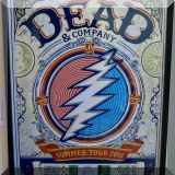 C39. Dead and Company tour poster and ticket. 